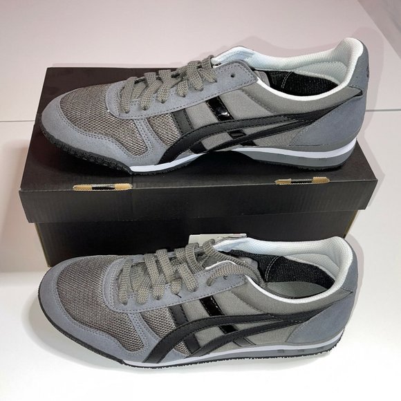 NIB ASICS Onitsuka Tiger Ultimate 81 Gray/Black - Picture 1 of 1